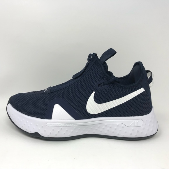 Nike PG Paul George 4 TB Promo Basketball Shoes College Navy White CW4134-400 - Picture 4 of 11